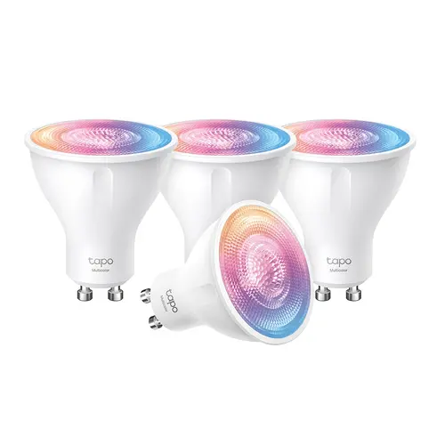 Λάμπα TP-Link Tapo L630, GU10, WiFi 2.4GHz, 2.200K-6.500K, 16M χρώματα, 3.7W - 1