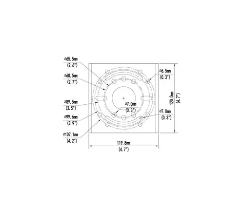 Adaptor pentru suport UNV TR-UP06-IN - 3