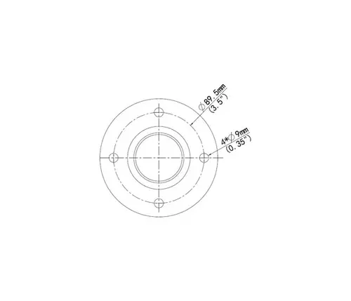 Bază pentru suport UNV TR-UF45-B-IN, montaj suspendat, pentru utilizare în exterior - 3