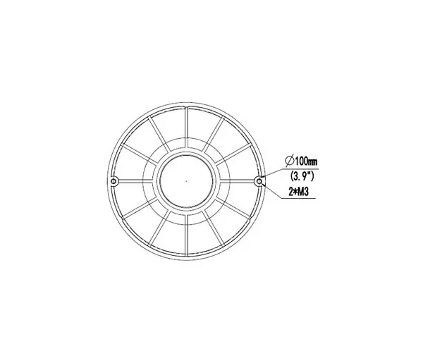 Основа за стойка UNV TR-UF45-D-IN - image 2