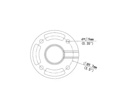 Suport pentru cameră UNV TR-CE45-IN, tip universal, montaj suspendat - 2