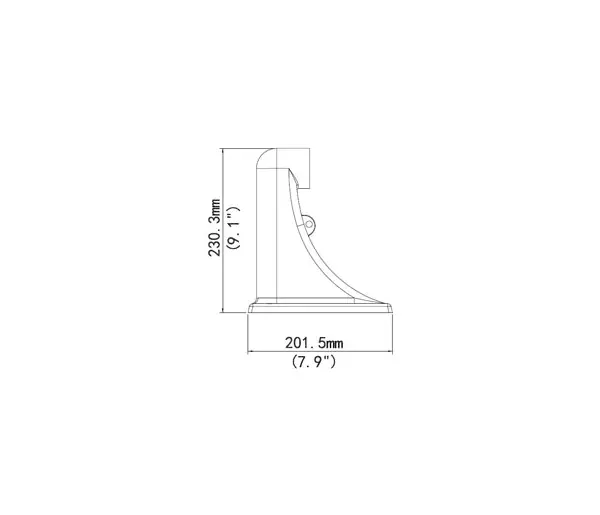 Suport cameră UNV TR-WE45-IN, tip universal, montare pe perete - image 1