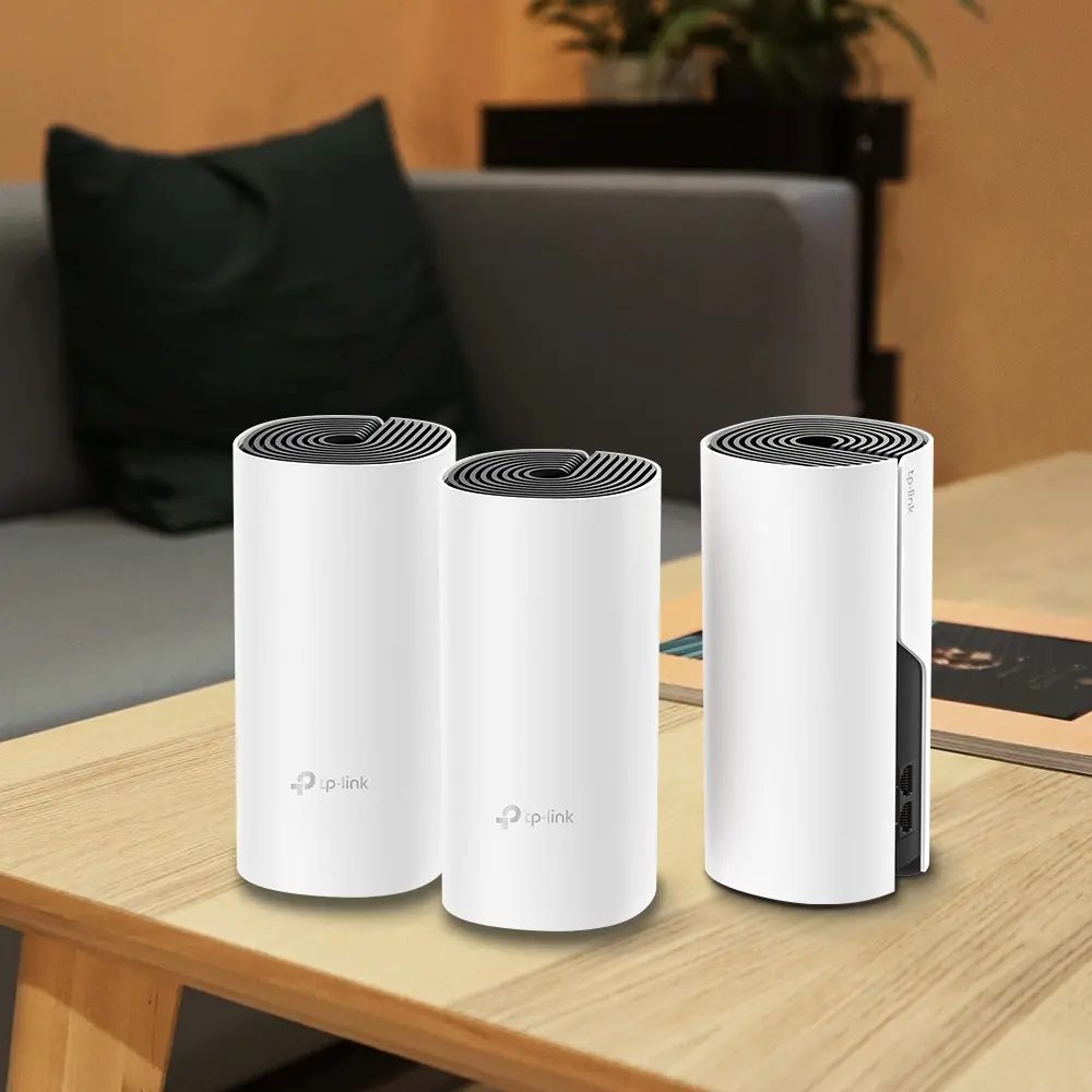 Безжичен рутер TP-LINK Deco M4(3-pack), AC1200, 2xGbE, MU-MIMO - image 2