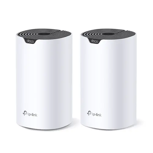 Безжичен рутер TP-LINK Deco S7(2-pack), AC1900, 3xGbE, MU-MIMO, Mesh
