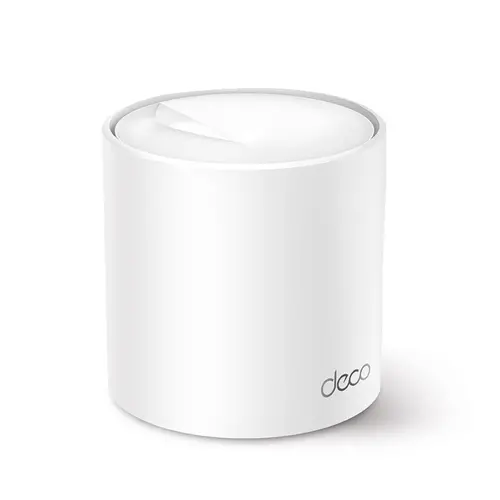 Безжичен рутер TP-LINK Deco X50(1-pack), AX3000, 3xGbE, MU-MIMO, Wi-Fi 6