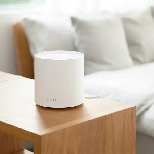 Безжичен рутер TP-LINK Deco X50(3-pack), AX3000, 3xGbE, MU-MIMO, Wi-Fi 6 - 6