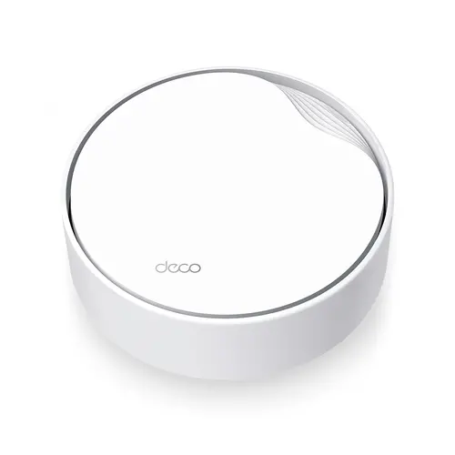 Router wireless TP-LINK Deco X50-PoE, AX3000, 1xGbE, 1x 2.5GbE Wi-Fi 6, PoE