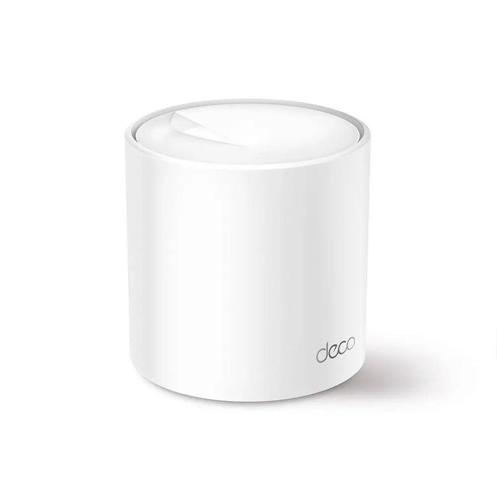 Безжичен рутер TP-LINK Deco X60(1-pack), AX5400, 2xGbE, MU-MIMO, Wi-Fi 6