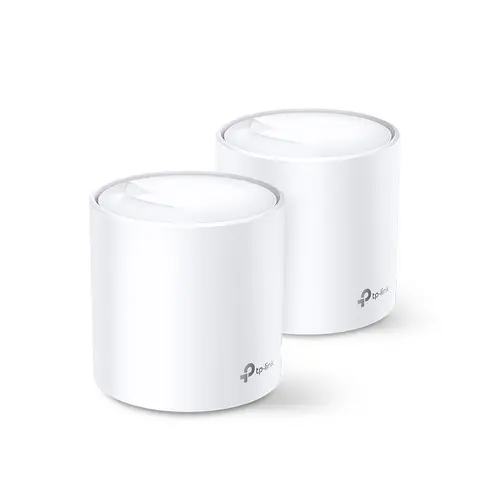 Router wireless TP-LINK Deco X60(2-pack), AX5400, 2xGbE, MU-MIMO, Wi-Fi 6 Router wireless TP-LINK Deco X60(2-pack), AX5400, 2xGbE, MU-MIMO, Wi-Fi 6