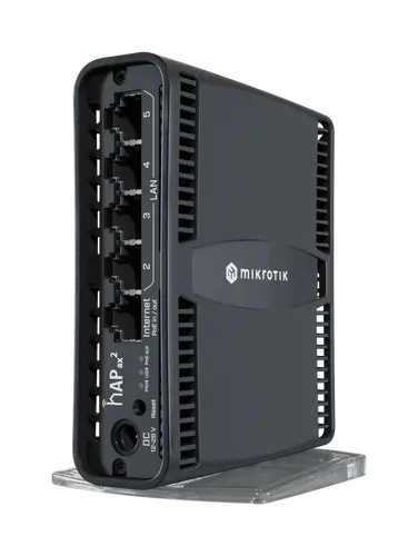 Безжичен рутер MikroTik C52iG-5HaxD2HaxD-TC, hAP ax2, 5xGE, PoE-in-out