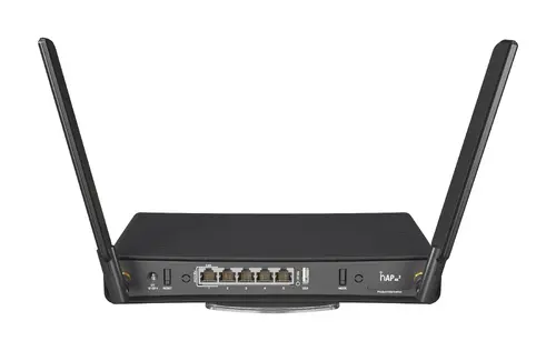 Безжичен рутер MikroTik C53UiG+5HPaxD2HPaxD, hAP ax3, 5xGE, PoE-in-out - image 1