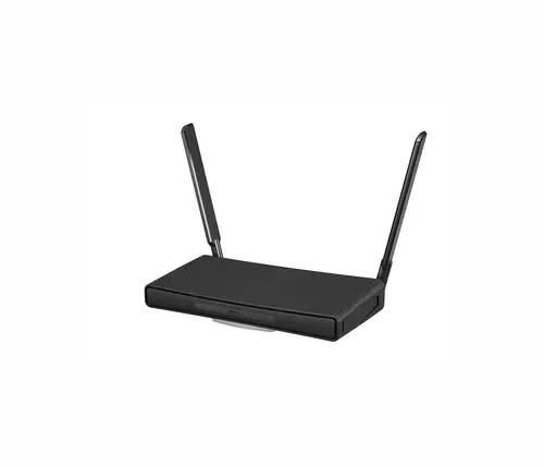 Безжичен рутер MikroTik RBD53iG-5HacD2HnD, hAP ac3, 5xGE, USB, PSU, външ. антени