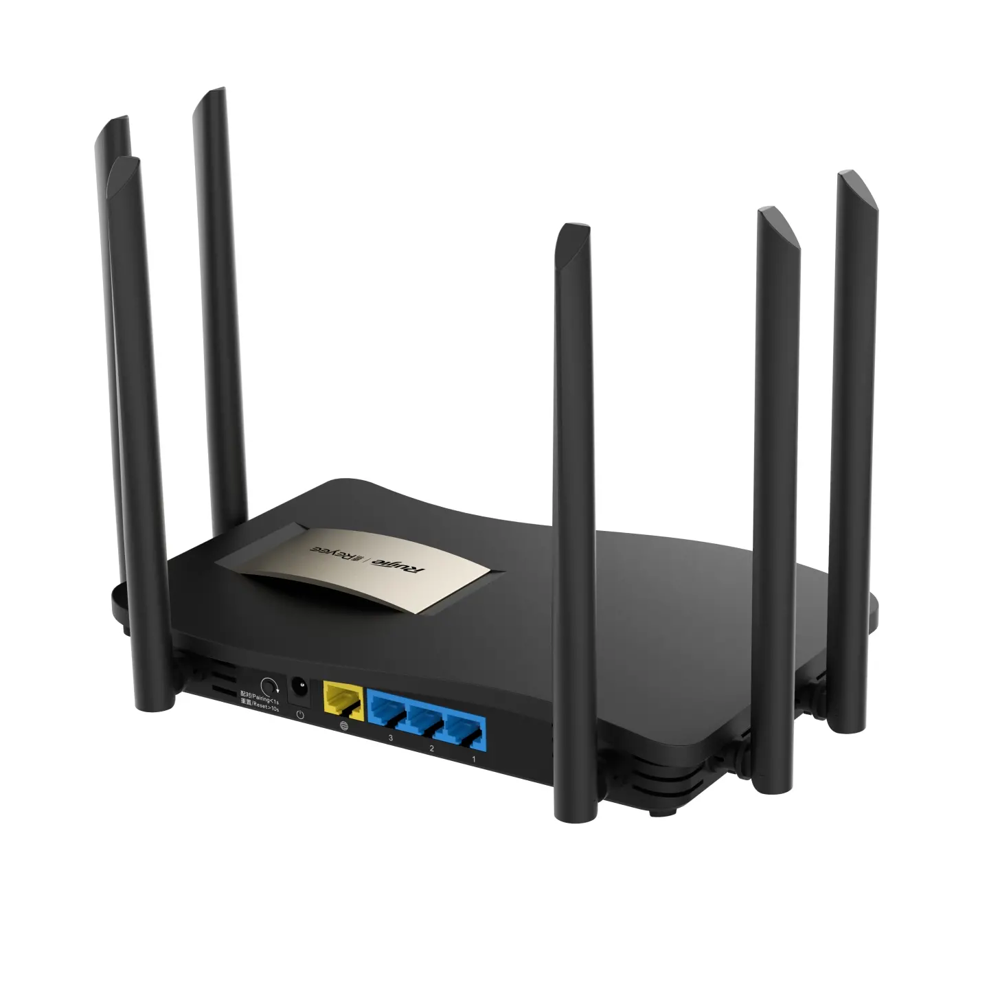 Router wireless Ruijie RG-EW1200G PRO, AC1300, 4xGbE, mesh, 6x 6 dBi antene - image 1