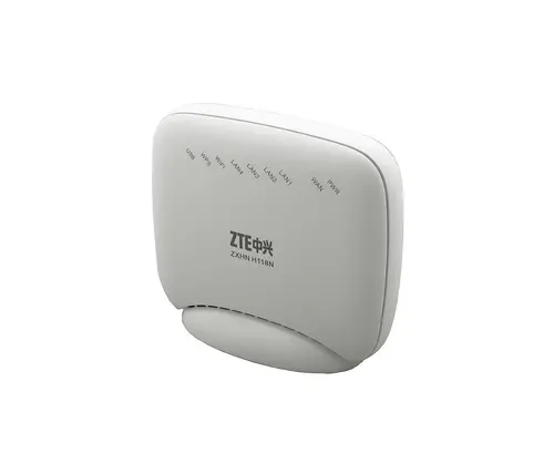 Безжичен рутер ZTE H118N, N300, 5x 10/100Mb порта, 1x USB порт, 2x2 вътр. антени - image 2