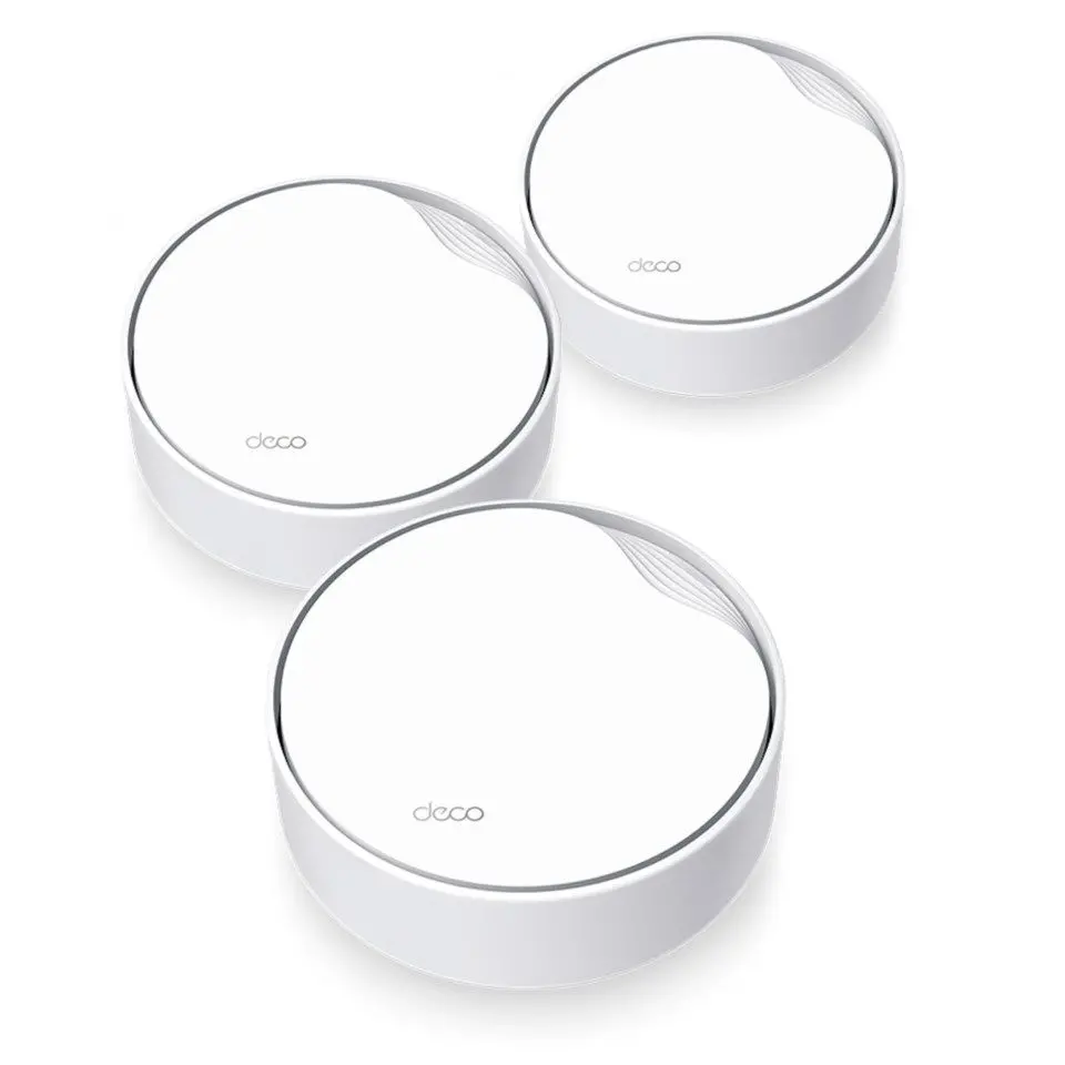 Router wireless TP-LINK Deco X50-PoE(3-pack), Dual-band (2,4 GHz / 5 G, WiFi6, PoE