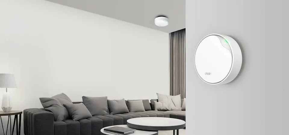 Безжичен рутер TP-LINK Deco X50-PoE(3-pack), Двубандов (2,4 GHz / 5 G,WiFi6,PoE - image 1