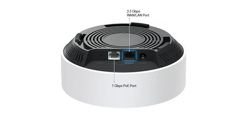 Безжичен рутер TP-LINK Deco X50-PoE(3-pack), Двубандов (2,4 GHz / 5 G,WiFi6,PoE - image 2