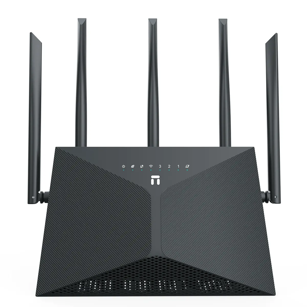 Router wireless Stonet NX30, AX3000, WiFi 6, 4x porturi GbE, 5x antene 5dBi - image 1