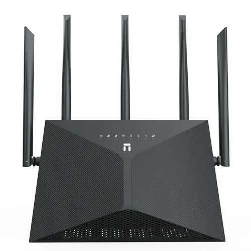 Безжичен рутер Stonet NX30, AX3000, WiFi 6, 4x GbE ports, 5x 5dBi антени - image 1