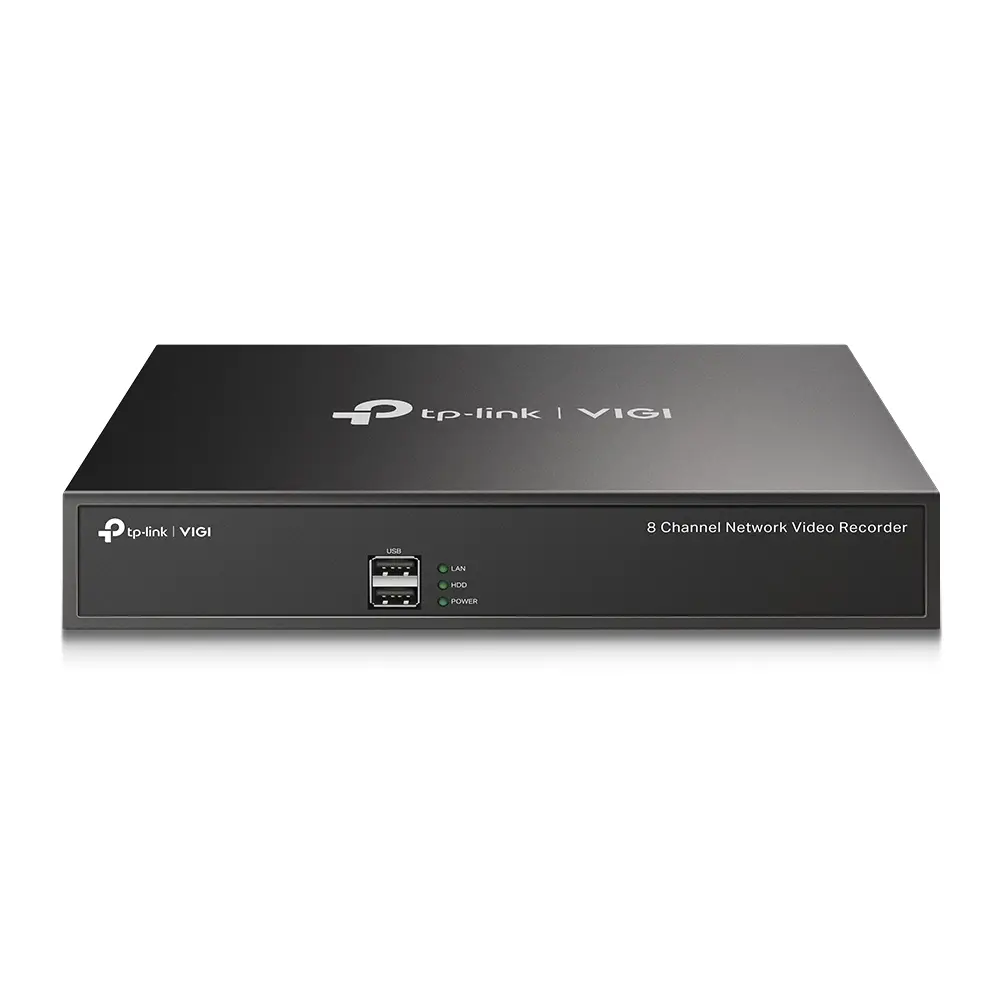 Цифров видеорекордер VIGI NVR1008H, 5MP, 8-ch@2MP, H.265+, 1xRJ45, 1xSATA, 2xUSB
