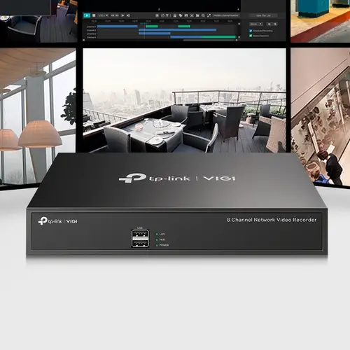 Цифров видеорекордер VIGI NVR1008H, 5MP, 8-ch@2MP, H.265+, 1xRJ45, 1xSATA, 2xUSB - image 2