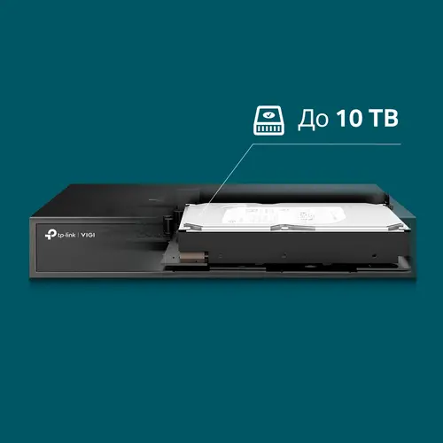Цифров видеорекордер VIGI NVR1008H, 5MP, 8-ch@2MP, H.265+, 1xRJ45, 1xSATA, 2xUSB - image 4