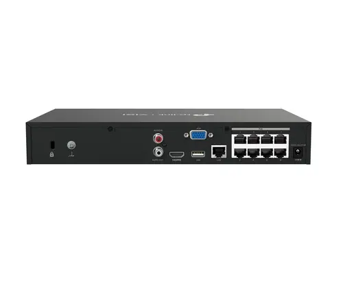 Recorder video digital VIGI NVR1008H-8MP, 8-ch@2MP/4-ch @4MP, H.265+, RJ45, 1xSATA - 2