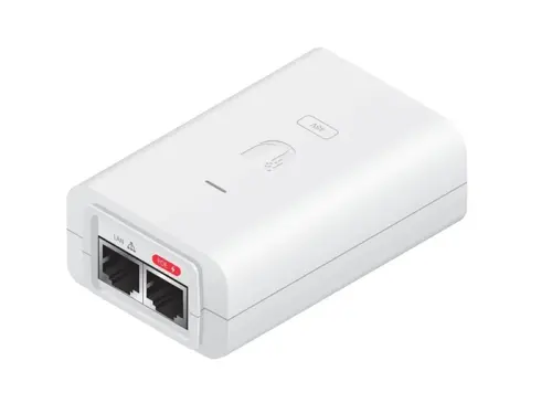 Injector PoE Ubiquiti POE-24-24W-WH, 24VDC, 1A Injector PoE Ubiquiti POE-24-24W-WH, 24VDC, 1A