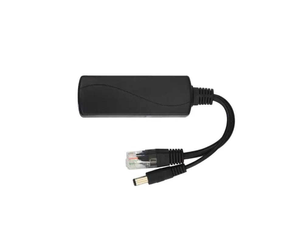 Splitter PoE Stonet PS1, 1x port FE PoE 48V, ieșire DC 12V/1.2A, 14W