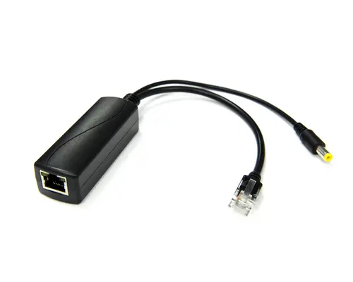 PoE сплитер Stonet PS1, 1x FE PoE 48V port, 12V/1.2A DC output, 14W - image 1