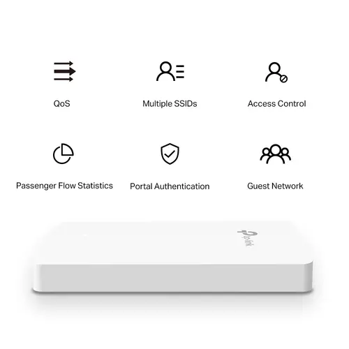 Tочка за достъп TP-LINK EAP235-Wall, AC1200, 4x10/100/1000Mbit портa, PoE - image 4
