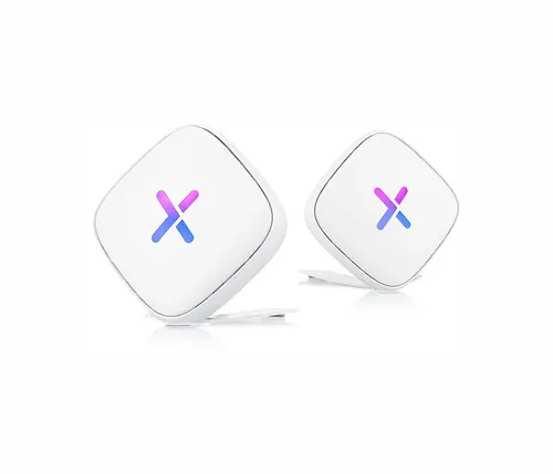 Точка за достъп ZyXEL, Multy U, AC1200, Tri-band, 2xGbE, 2 в опаковка