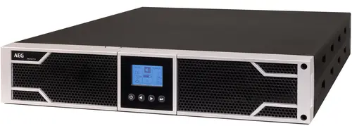 UPS AEG Protect D. 3000VA / 2700W, Online, Rack/ Tower ТЗИ, 3.9/10.2 min - image 2