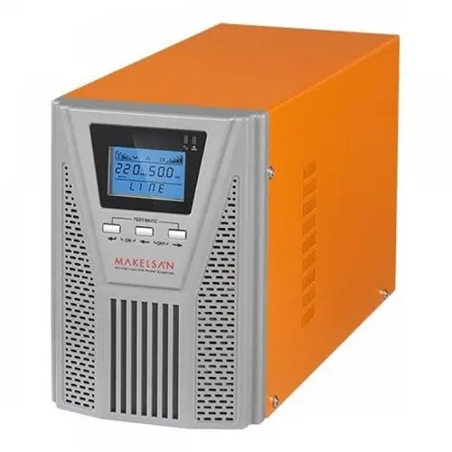 UPS Makelsan 1kVA/ 900W Powerpack SE, Online ТЗИ, 2x 12V7Ah