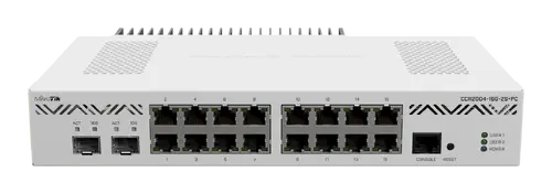 Рутер MikroTik CCR2004-16G-2S+PC , CPU 1.7GHz, 16 x Gbit LAN, 2x SFP+