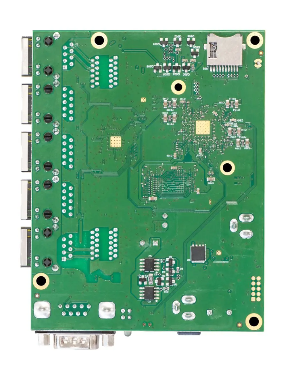 Рутер MikroTik RB450Gx4, 716MHz, 1GB, 5xGE, PoE in/out, microSD слот, L5 - image 2