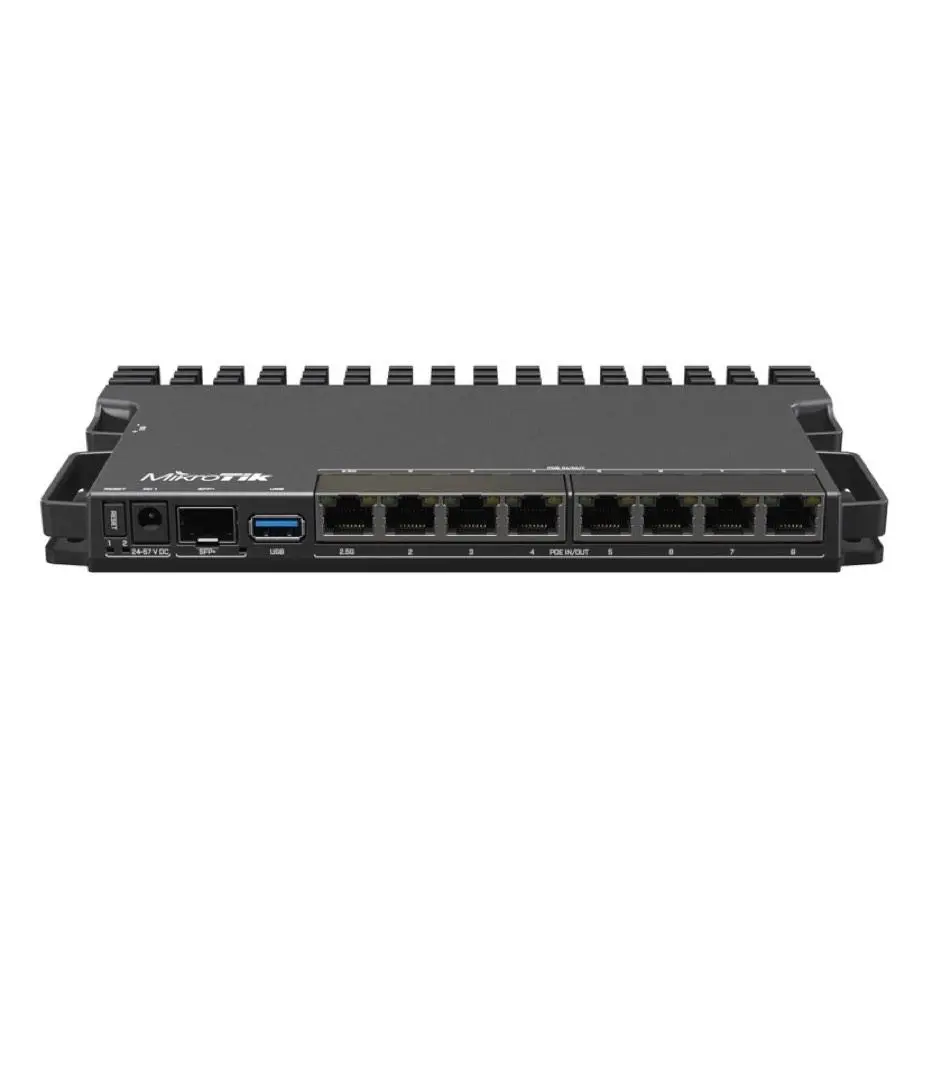 Router MikroTik RB5009UG+S+IN, 1.4GHz, 7x1GE, 1x2.5G, 1xSFP+, PoE in/out, IPsec, 1U