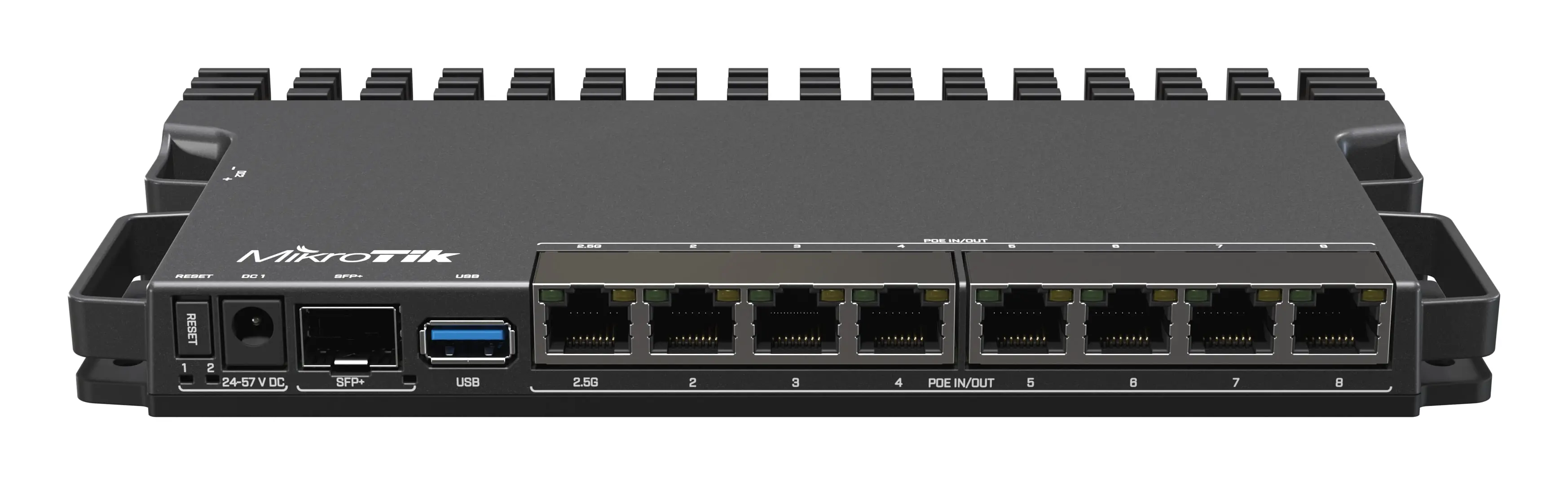 Router MikroTik RB5009UPr+S+IN, 1.4GHz, 1GB, 7GE, 1x 2.5G, PoE in/out, 1x SFP+ - image 2