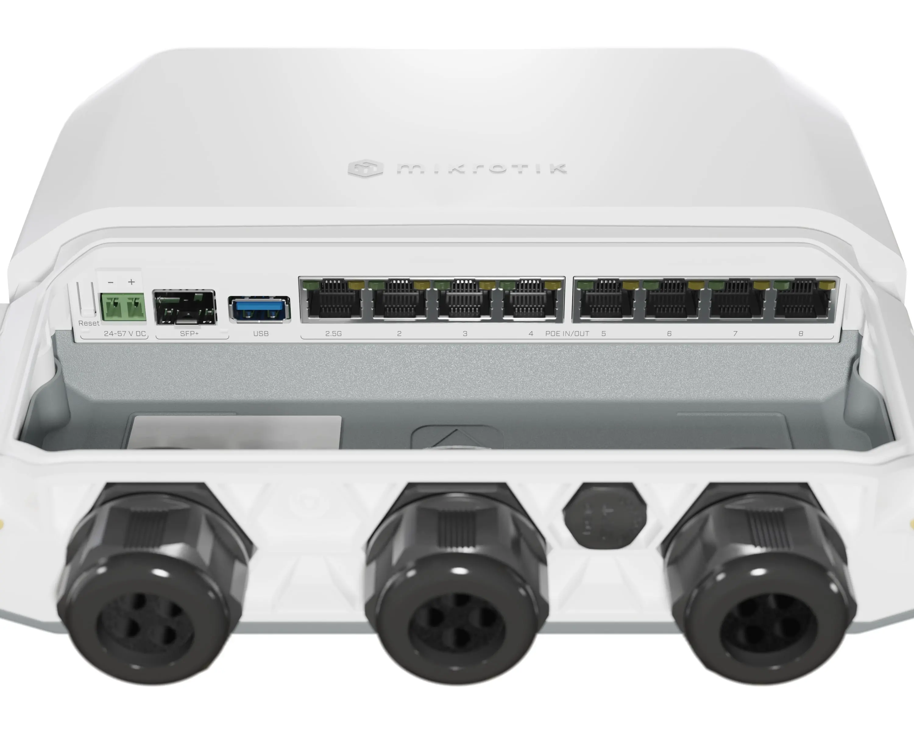 Рутер MikroTik RB5009UPr+S+OUТ, 1.4GHz, 1GB, 5xGE, 1xSFP+, 1x2.5GE, PoE in/out - image 3