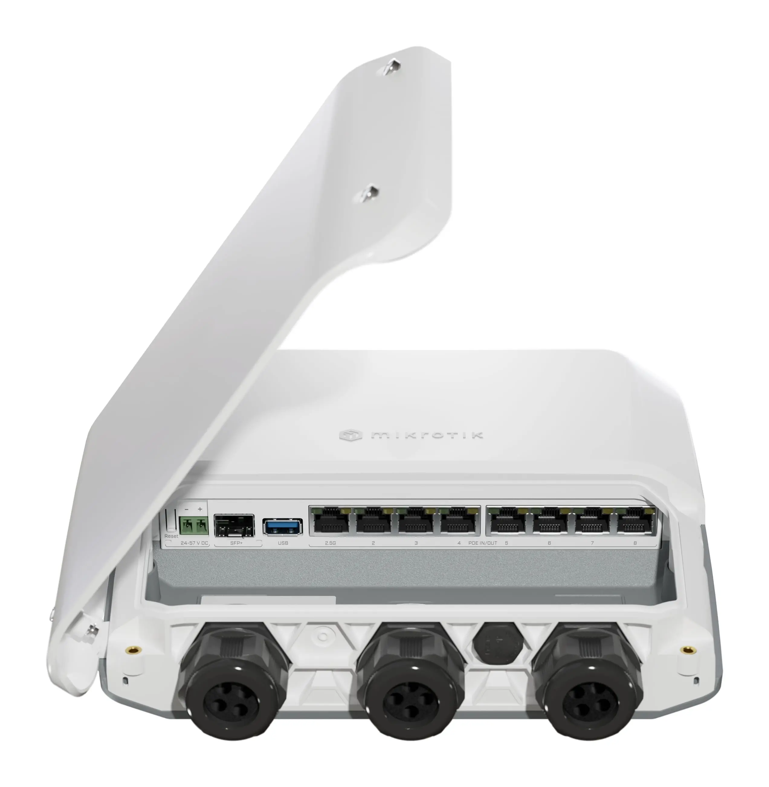 Рутер MikroTik RB5009UPr+S+OUТ, 1.4GHz, 1GB, 5xGE, 1xSFP+, 1x2.5GE, PoE in/out - image 4