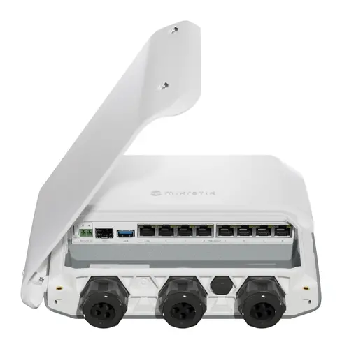 Рутер MikroTik RB5009UPr+S+OUТ, 1.4GHz, 1GB, 5xGE, 1xSFP+, 1x2.5GE, PoE in/out - image 4