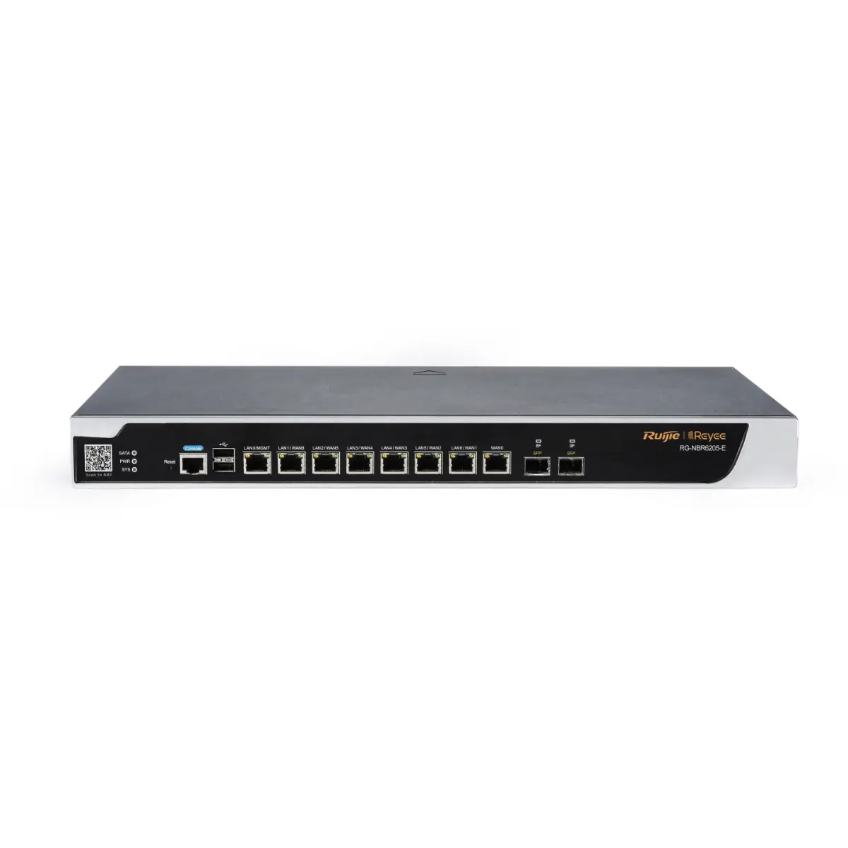 Рутер Ruijie RG-NBR6205, 8x GE, 2xSFP, 1.5 Gbps, Cloud, OpenVPN,500 clients,1U - image 2