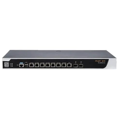 Router Ruijie RG-NBR6215-E, 8xGE, 1x1GBase-X SFP, 1x10GBase-X SFP+, Cloud, 1U, 2000 de clienți - 1