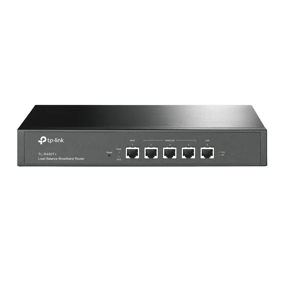 Рутер TP-LINK TL-R480T+, 5-порта 10/100Mbps, 400MHz процесор, 4x WAN порта - image 1
