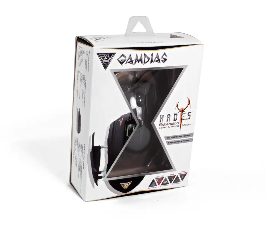 Ποντίκι λέιζερ Gaming, Gamdias, HADES GMS7011, ενσύρματο - image 3
