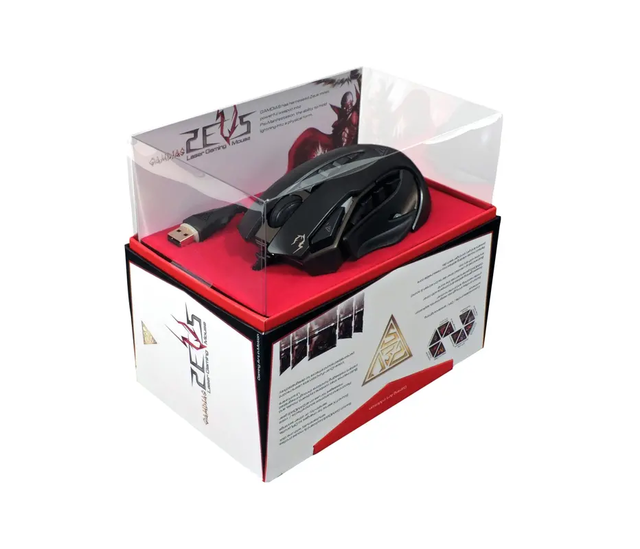 Mouse laser Gaming, Gamdias, ZEUS Esport Edition GMS1100, cu fir - image 2