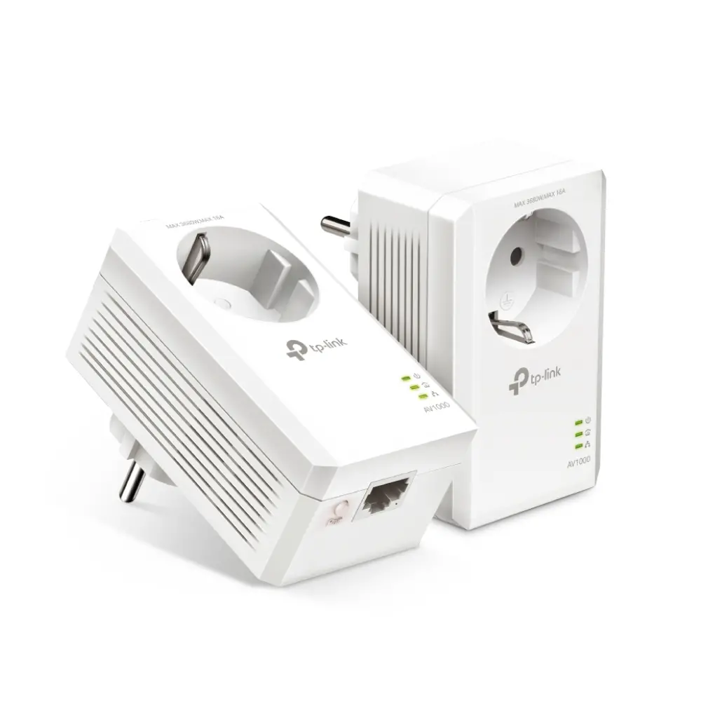 Адаптер за мрежа TP-LINK TL-PA7017P KIT, AV1000, HomePlug AV2, 1x GbE порт