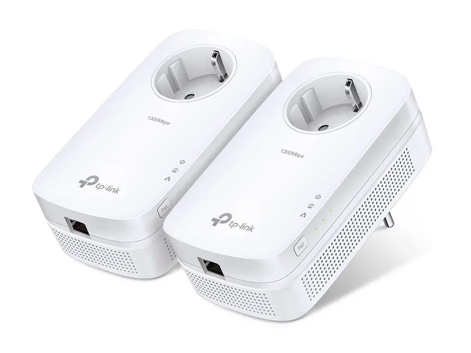 Adaptor de rețea TP-LINK TL-PA8010P KIT, AV1300, 1x port GbE, priză AC, kit