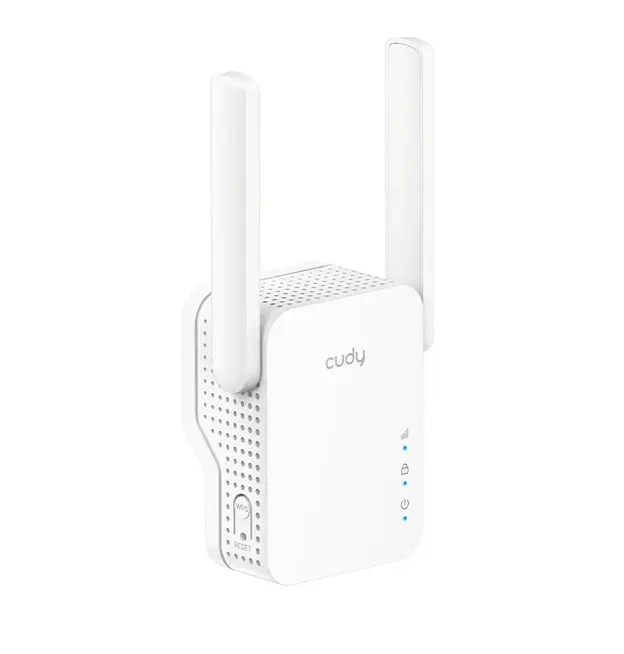 Безжичен усилвател, Cudy RE300 Wi-Fi Mesh Repeater, AP mode, 300Mbps at 2.4GHz, 10/100Mbps Port