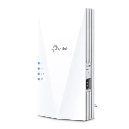 Extender de semnal TP-LINK RE500X, AX1500, WiFi 6, 1xGbit port, 2 antene int - 1